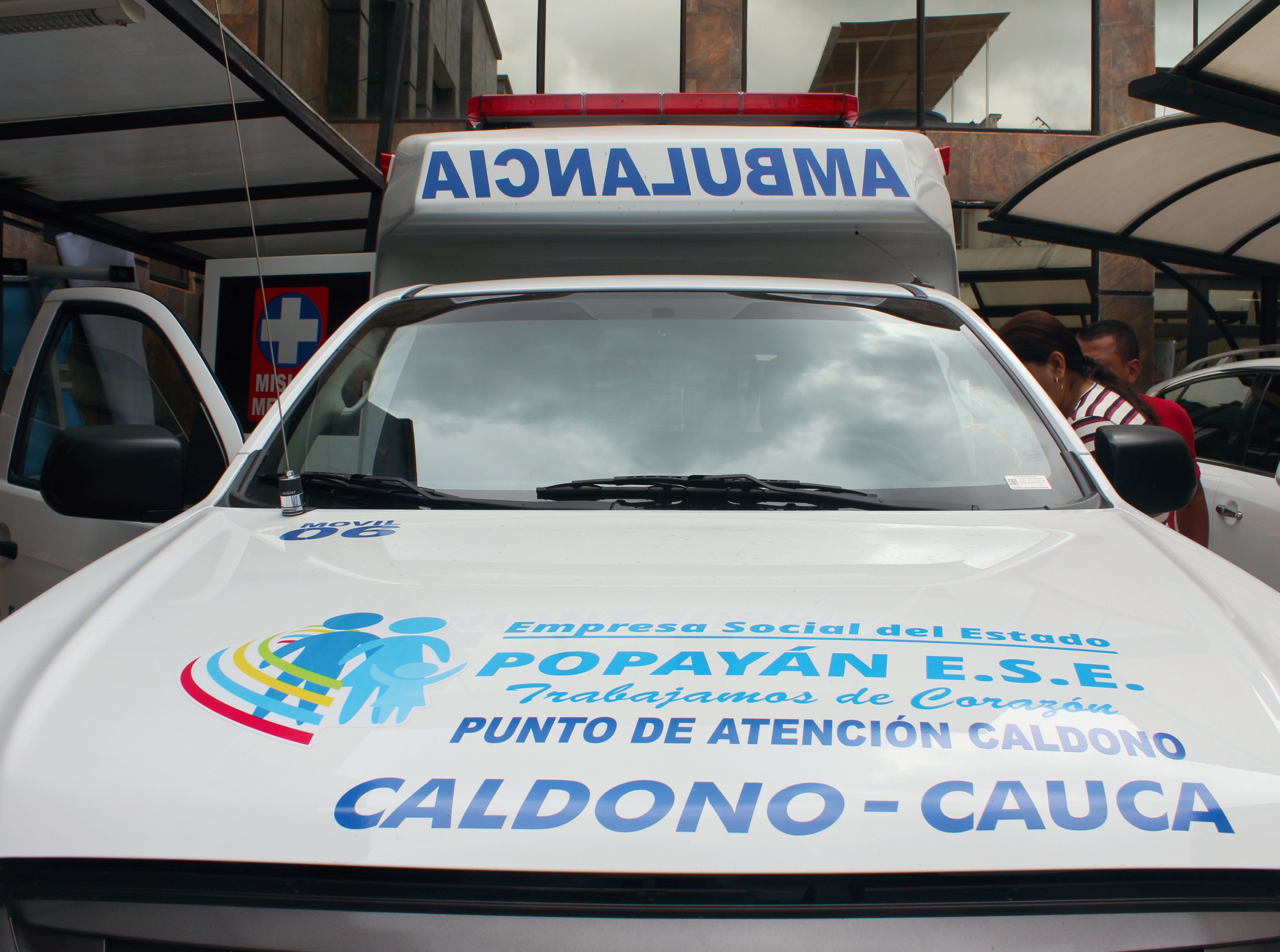 La nueva ambulancia cumple con todos los requisitos para empezar a prestar servicios a la comunidad de la E.S.E Popayán