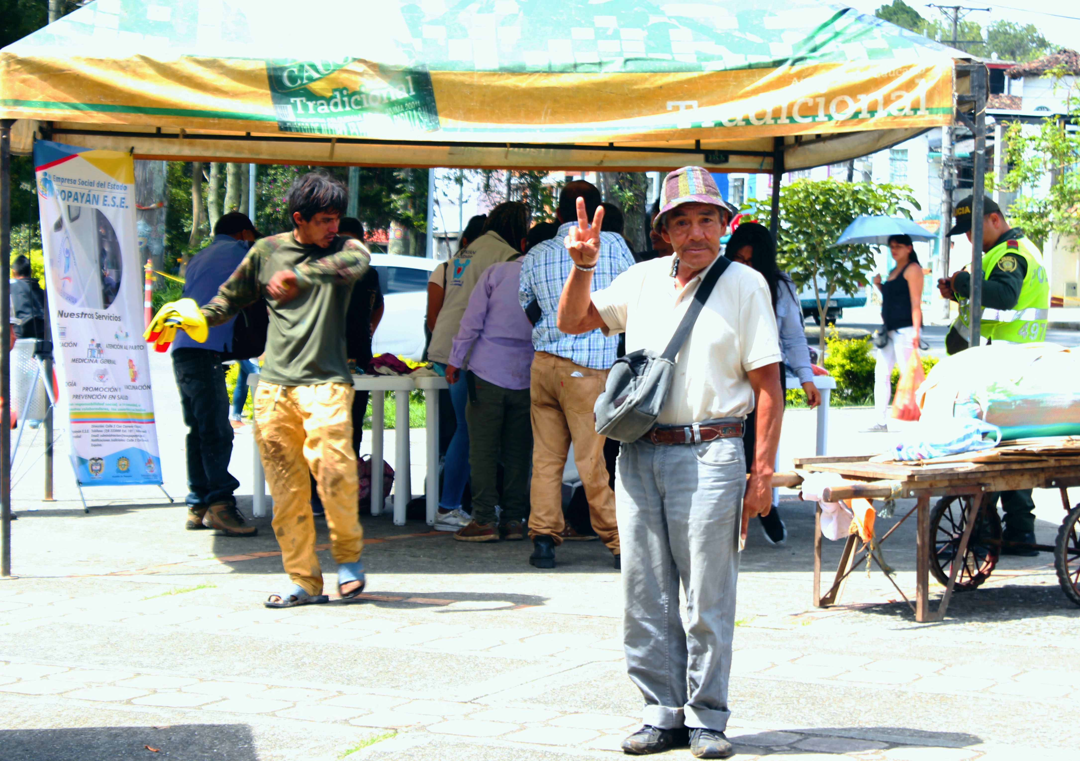 La comunidad del Barrio Bolivar, a gusto con los servicios prestados