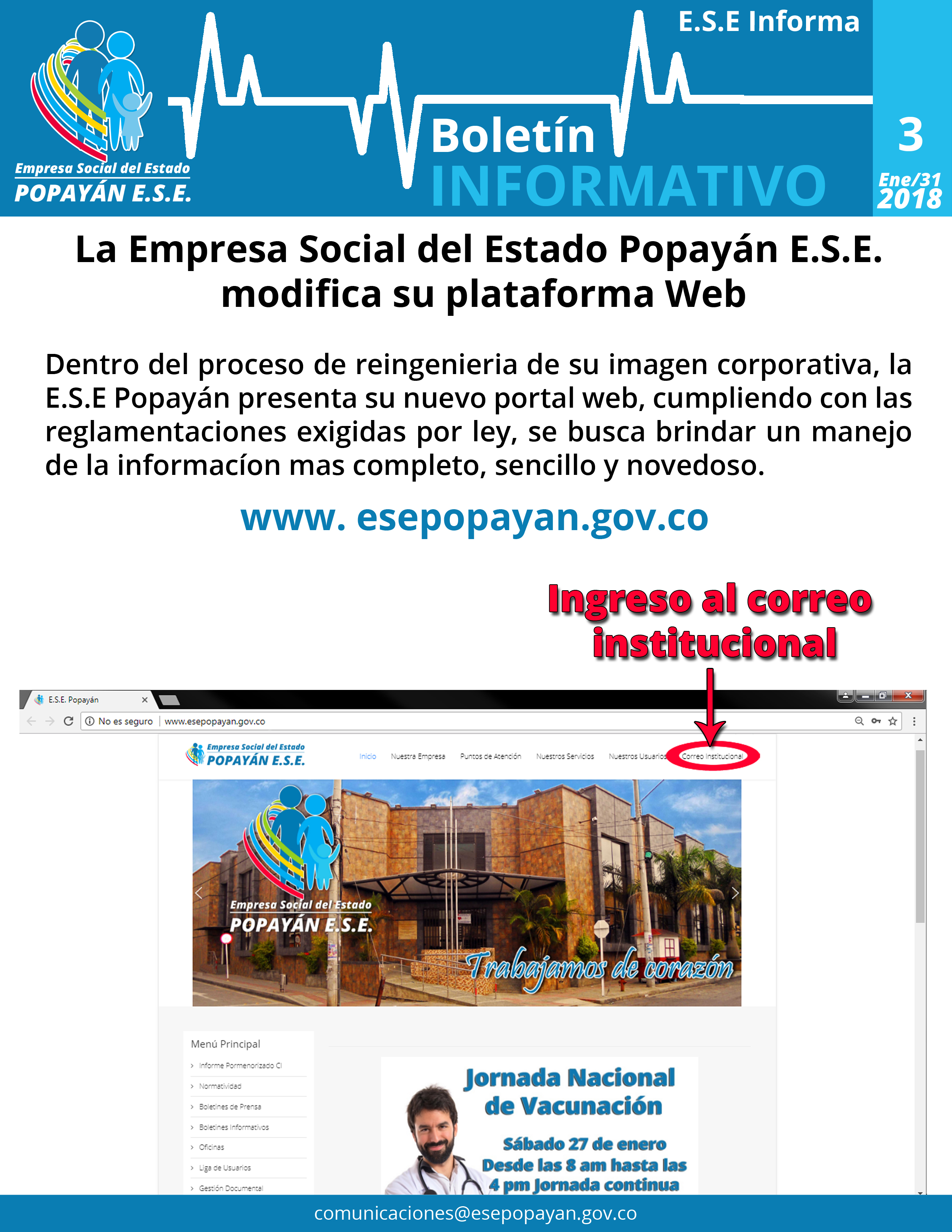 Boletín Informativo 003