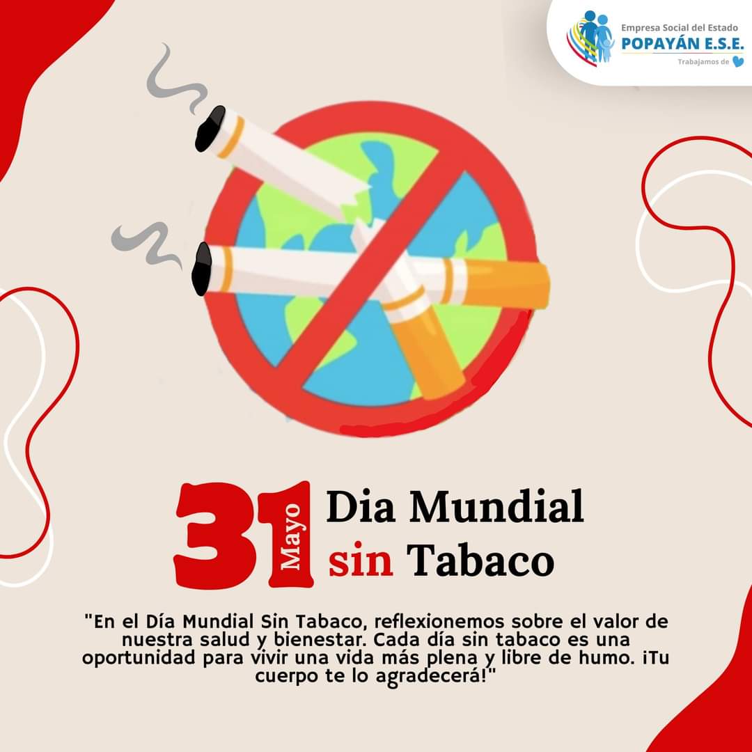 Día Mundial Sin Tabaco 